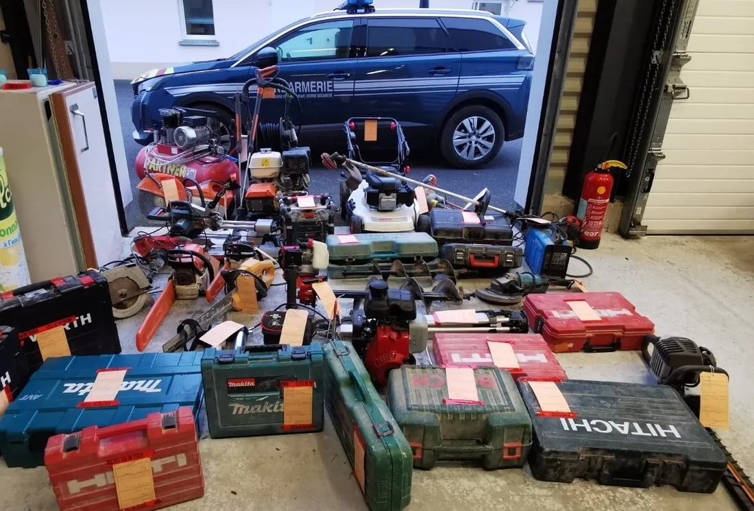 Vol de matériel électroportatif